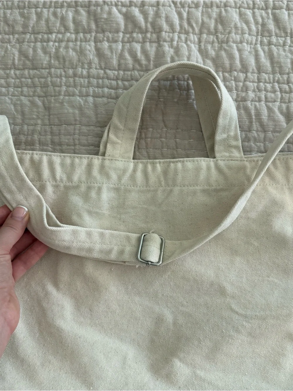 BAGGU natural canvas